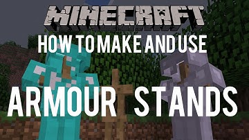 How To Make And Use Armor Stand Minecraft 1.8 - Armour Stand