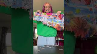 Not all puzzle pickups go well... #jigsawpuzzle #jigsaw #puzzles