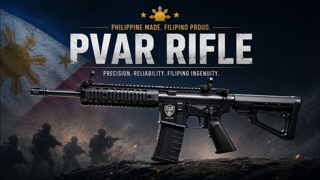Philippine-made PVAR tactical rifle - YouTube