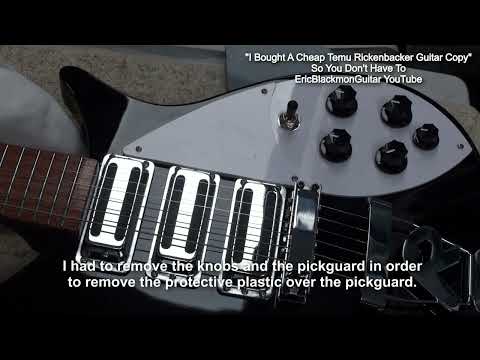 I Bought A Cheap TEMU John Lennon Rickenbacker 325 Guitar Copy So You Don't Have To