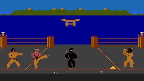 Music - Ninja (Atari 800XL - 8 bit version)