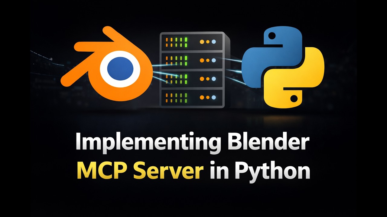 Implementing Blender MCP Server in Python - YouTube