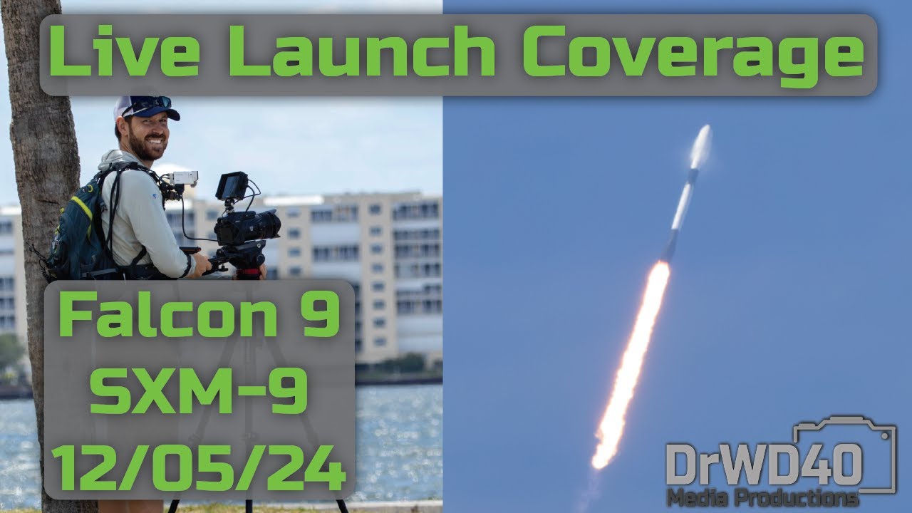 Live Coverage: SpaceX Falcon 9 SXM-9 Launch | Space Coast, FL - YouTube