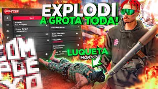 ENTREI NA COMPLEXO RP E EXPLODI O LUQUETA COM MOD MENU NO GTA RP! - ECLYPSE MENU