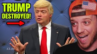 German TV ROASTS Donald Trump! (American Reacts)