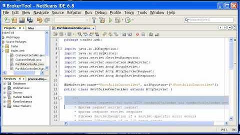 Creating Servlets Using NetBeans
