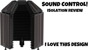 XTUGA Recording Microphone Isolation Shield REVIEW!