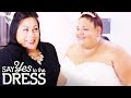 Bride Is Terrified That She Won't Find A Dress Which Fits Her! | Curvy Brides Boutique