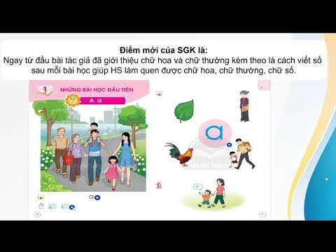 Giới thiệu sách giáo khoa Tiếng Việt Chương trình Giáo dục Phổ thông 2018 - Lớp 1