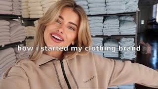 how i started my clothing brand q&a, tips   warehouse tour