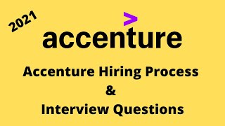Accenture Hiring Process  Accenture Interview Question  Accenture Recruitment 2021  accenture