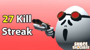 27 Kill Streak! | Shell Shockers