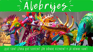 ¿Qué significa los alebrijes en el altar de muertos?