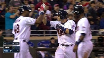 CWS@MIN: Dozier connects for a three-run homer