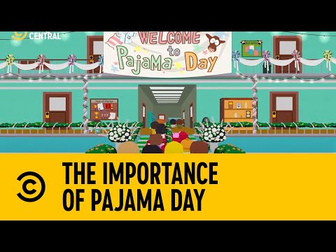 The Importance Of Pajama Day | South Park | Comedy Central Africa
