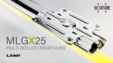 [FEATURE] Learn More About our MULTI-ROLLER LINEAR GUIDE MLGX25 - Sugatsune Global