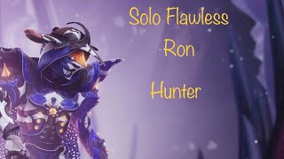 Solo flawless root of nightmares Hunter (console)