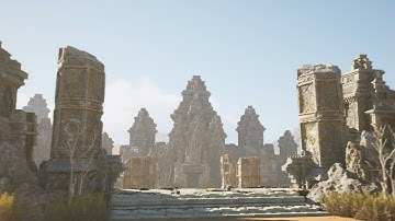 Ruined Desert Temple - Unreal Engine 5 Render