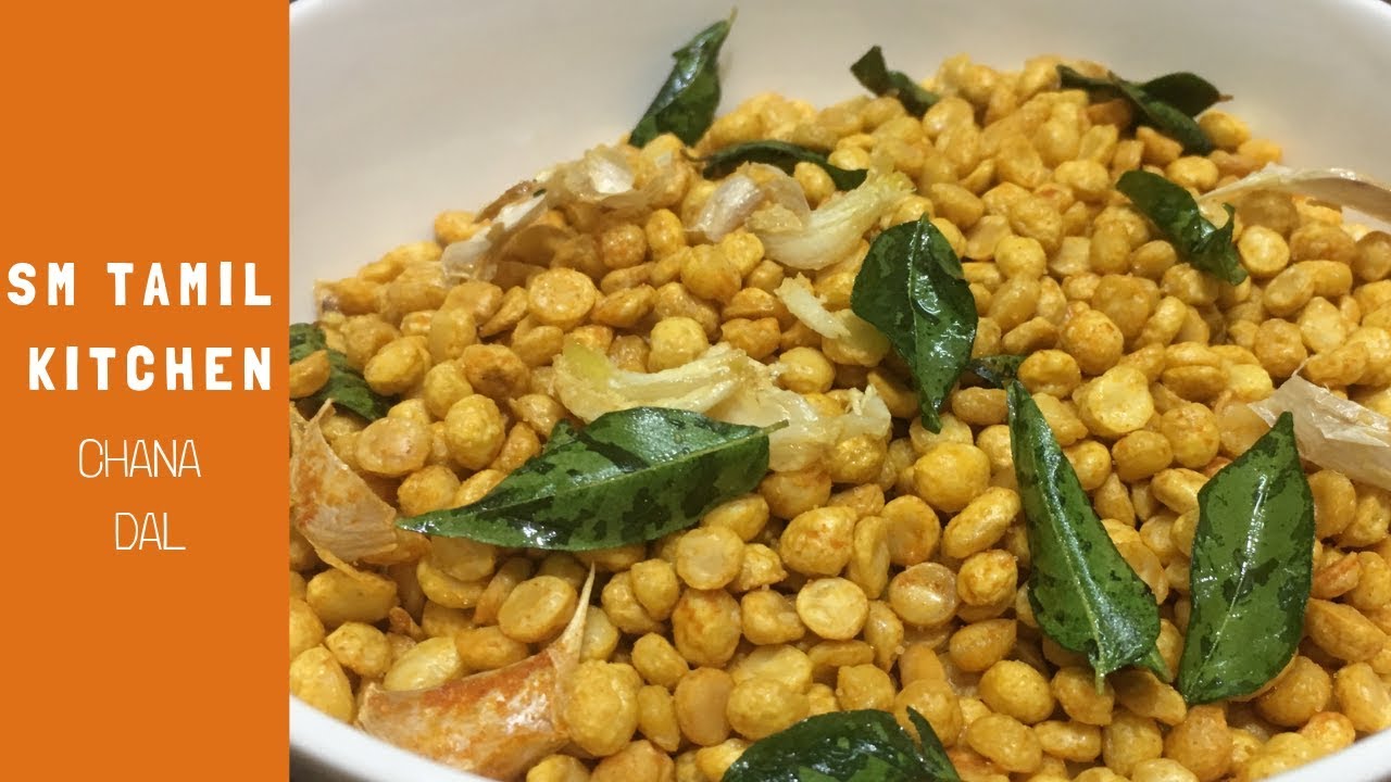 Roasted Chana Dal Recipe In Tamil YouTube