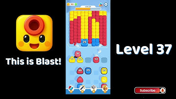 This is Blast Level 37 Walkthrough | Powerful Puzzle Blast Game 💥 | Go Answer