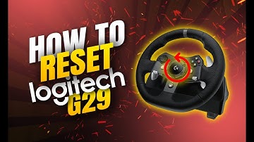 How to Reset Logitech G29 (2025)