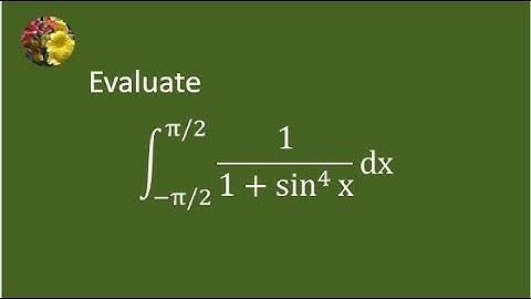 Solving definite integral using trigonometric/algebraic manipulation and substitution (Mis-1790)