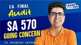 SA 570 Revision | CA Final Audit | CA Shubham Keswani (AIR 8) Update