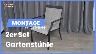 Montage Video: Gartenstühle | Artikel-Nr.: 41802763 & 29508134