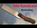 HAND SAW RESTORATION AND COSTOMIZATION