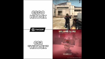 CSGO vs CS2 Hitbox