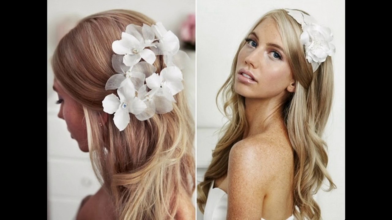 Peinados de novia con flores y tocados de estilo griego  YouTube