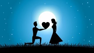 Romantic Animated Love Story | Animated Love Greeting | Whatsapp Love Status Video Resimi