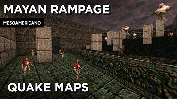 Quake Maps - Mayan Rampage