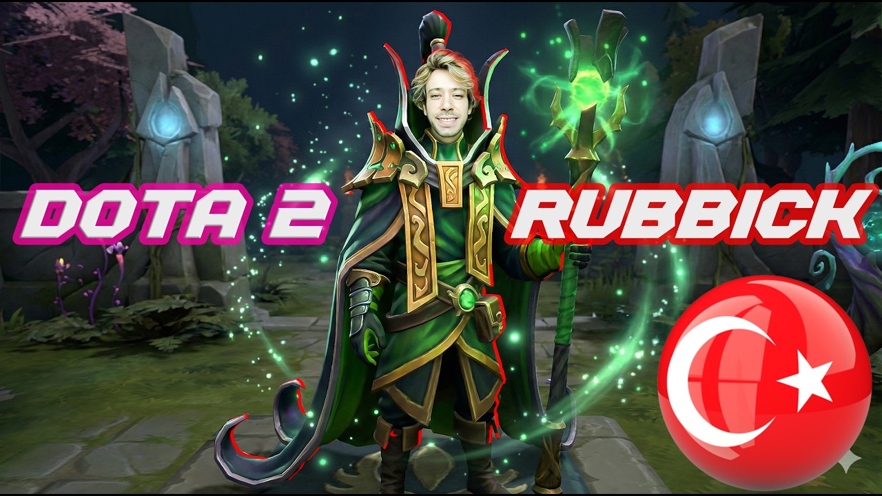 Dota 2 Türkçe TR | Pos 4 Rubbick | Dereceli | Immortal