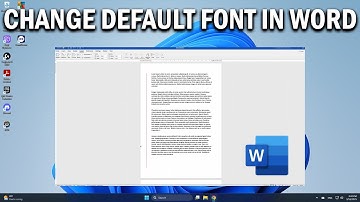 How To Change Default Font Microsoft Word - Easy Fix