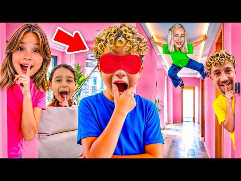 GÖZÜ KAPALI SAKLAMBAÇ ‼️ KİM EBE KİM SOBE ?!
