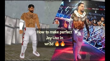 How to Make Jey Uso in Wrestling Revolution 3D | WR3D Tutorial