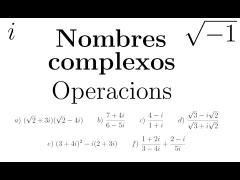 Vídeo: Com Calcular Nombres Complexos