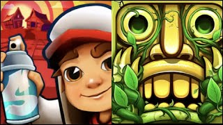 Subway surfers VS temple run 👹 screenshot 5