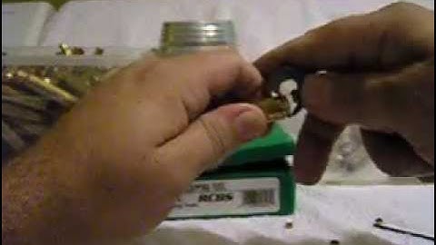 Berdan primer remomal with RCBS Berdan De-Capping tool