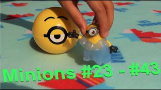 Minions 2 The Rise of Gru, Happy Meal All 62 Minions Toys, Part 2(#23-#43) @GreenIslandClub