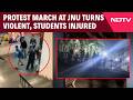 JNU's ABVP News | JNU Protest Turns Violent, Student Groups Accuse Each Other Of Attacks