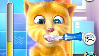 My Talking Ginger😻😻|Teeth Brushing Timer🪥🪥😬😬⏰⏰|Completing Task✌️|Viral video📸✌️|