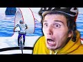 Der NINJA WARRIOR Fahrrad LOOPING! | Fahrrad Simulator