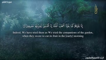 سورة القلم [كاملة] القارئ أنس محمود