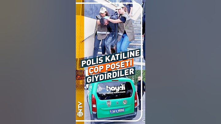 Ümraniye'de Polisi Şehit Eden Zanlıya Çöp Poşeti Giydirdiler! #shorts #youtubeshorts #ntv
