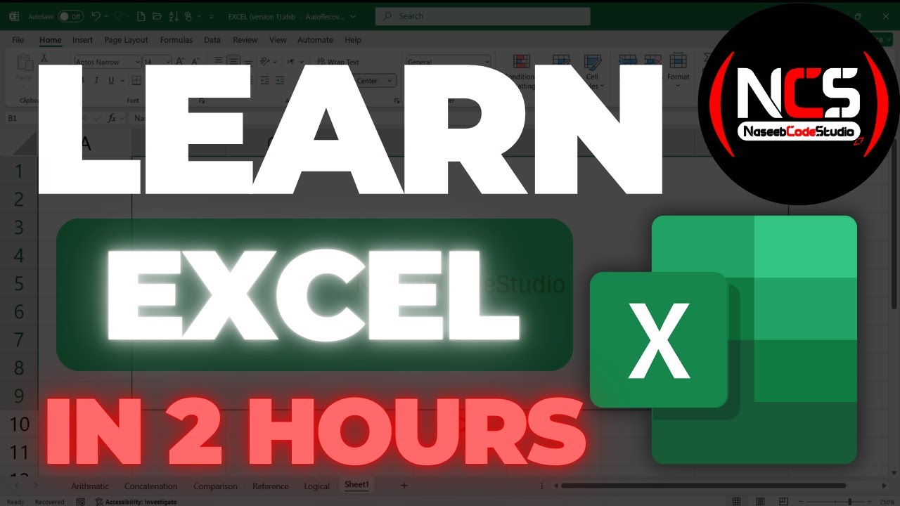 MS EXCEL Crash course for Beginners in URDU/HINDI