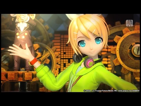 【PS4 DIVA FT】骸骨楽団とリリア【鏡音リン：メランコリー（しましまビキニ）】