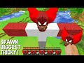 This is a SUPER SECRET WAY TO SPAWN BIGGEST TRICKY FNF in Minecraft TITAN