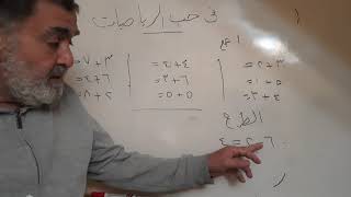 مبادئ في علم الحساب (مكونات الإعداد والجمع والطرح )addition and subtraction